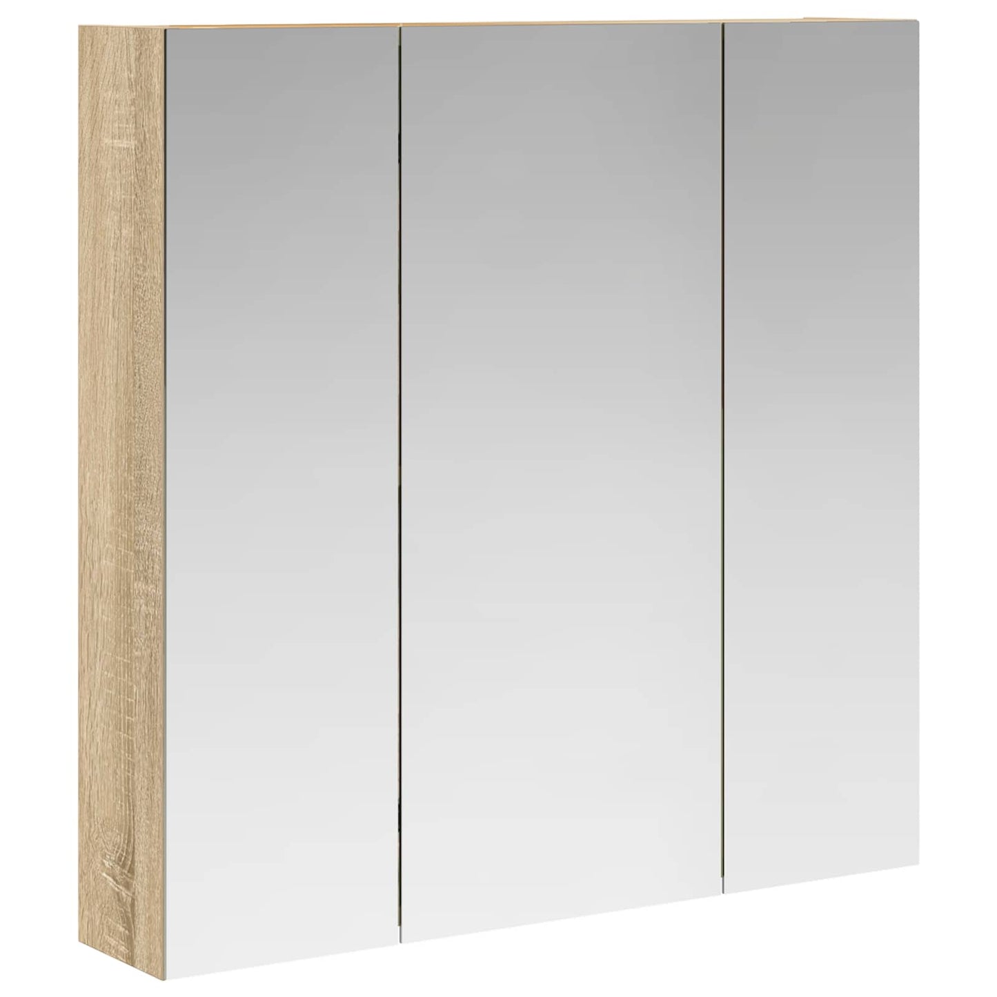 Badeværelsesspejlskab Sonoma eg 70 x 14,5 x 70 cm