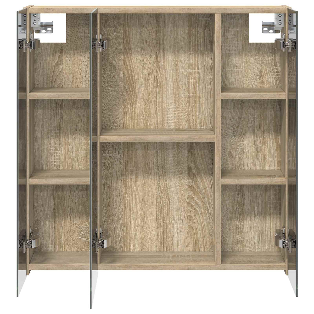 Badeværelsesspejlskab Sonoma eg 70 x 14,5 x 70 cm
