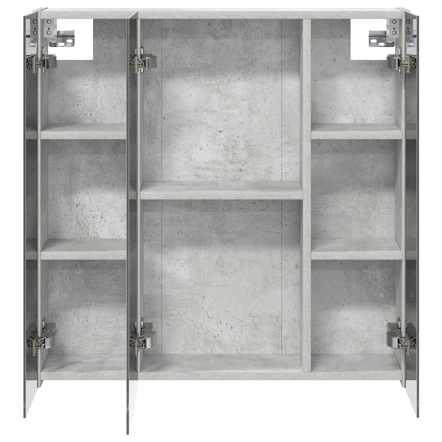 Badeværelsesspejlskab Beton Grå 70 x 14,5 x 70 cm