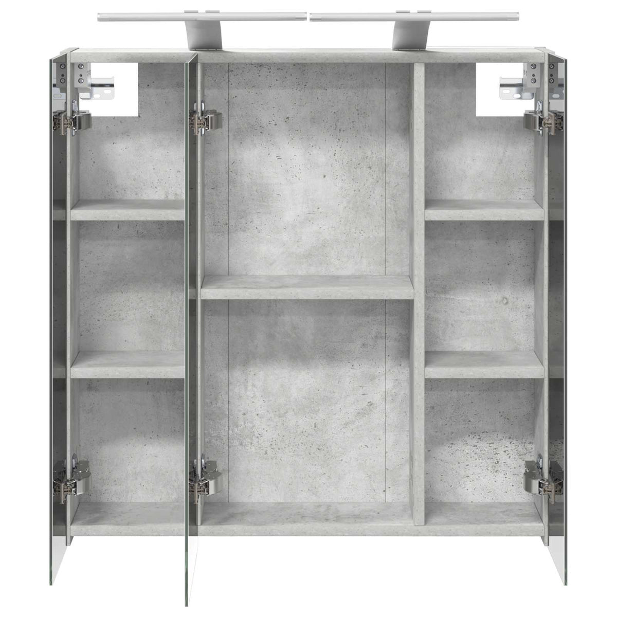 Badeværelsesspejlskab Beton Grå 70 x 14,5 x 70 cm