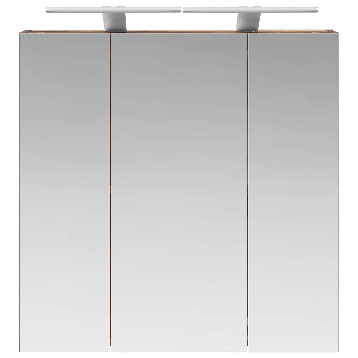 Badeværelsesspejlskab Røget eg 70 x 14,5 x 70 cm
