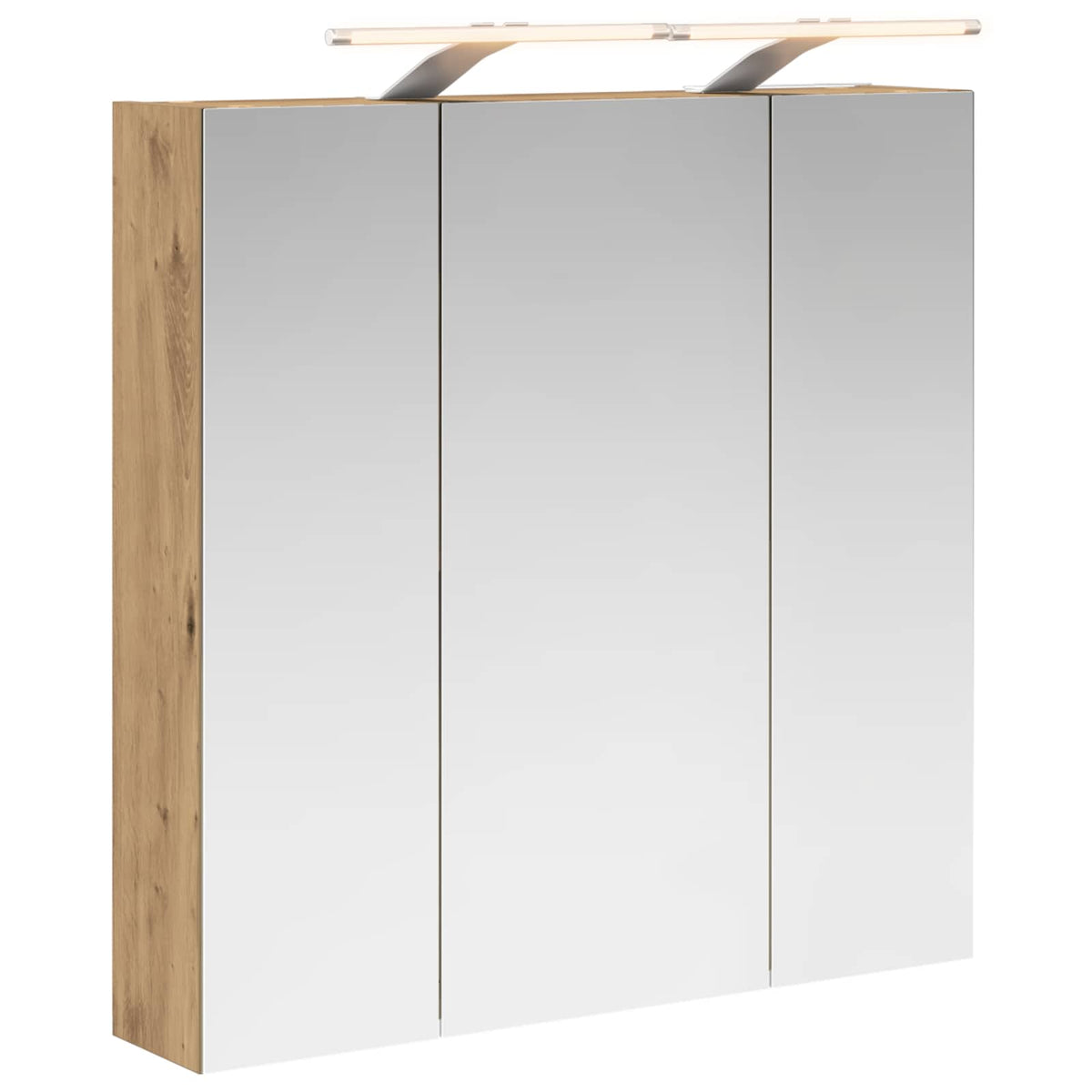 Badeværelsesspejlskab Artisan eg 70 x 14,5 x 70 cm
