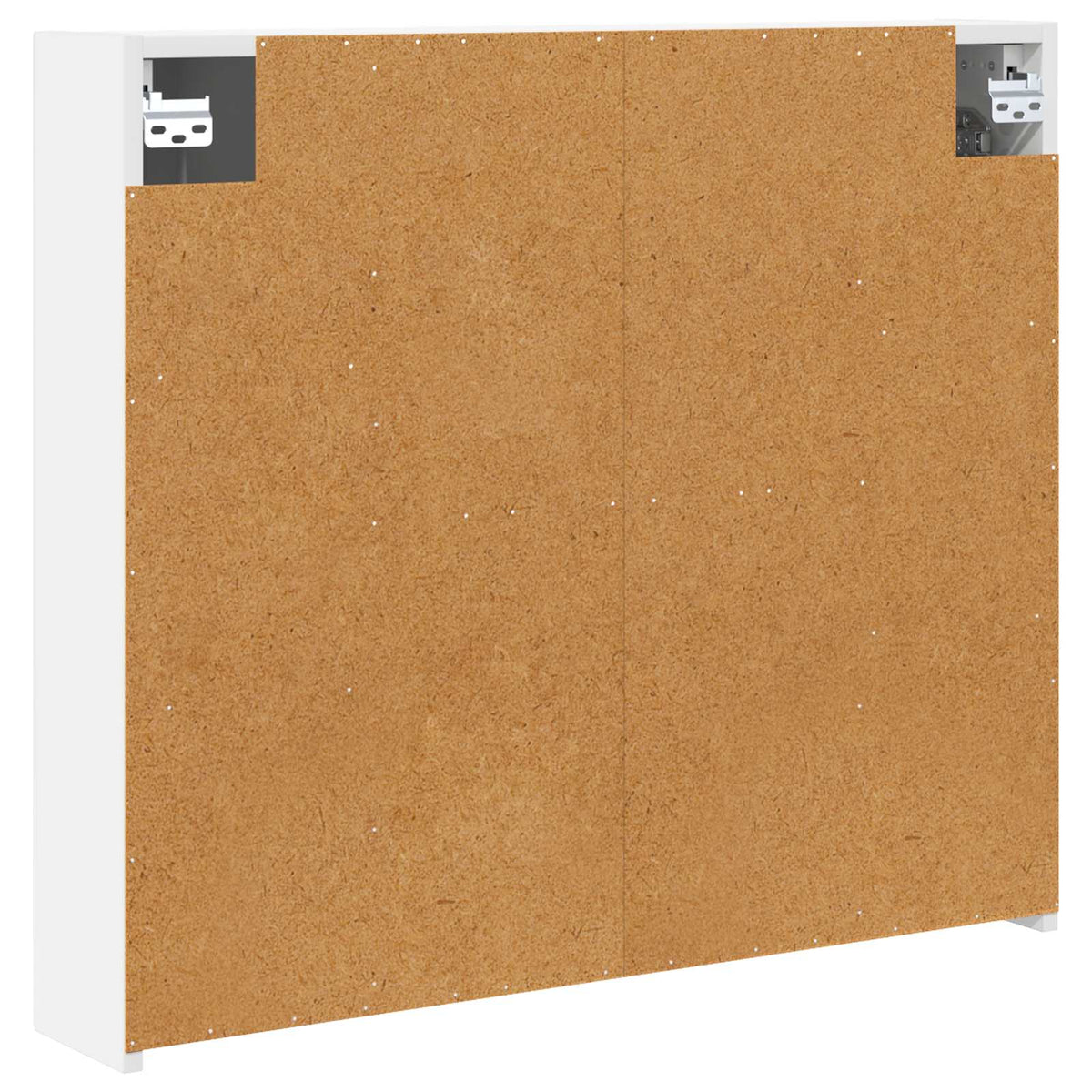 Badeværelsesspejlskab Hvid 80 x 14.5 x 70 cm Konstrueret træ