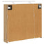 Badeværelsesspejlskab Artisan eg 80 x 14.5 x 70 cm