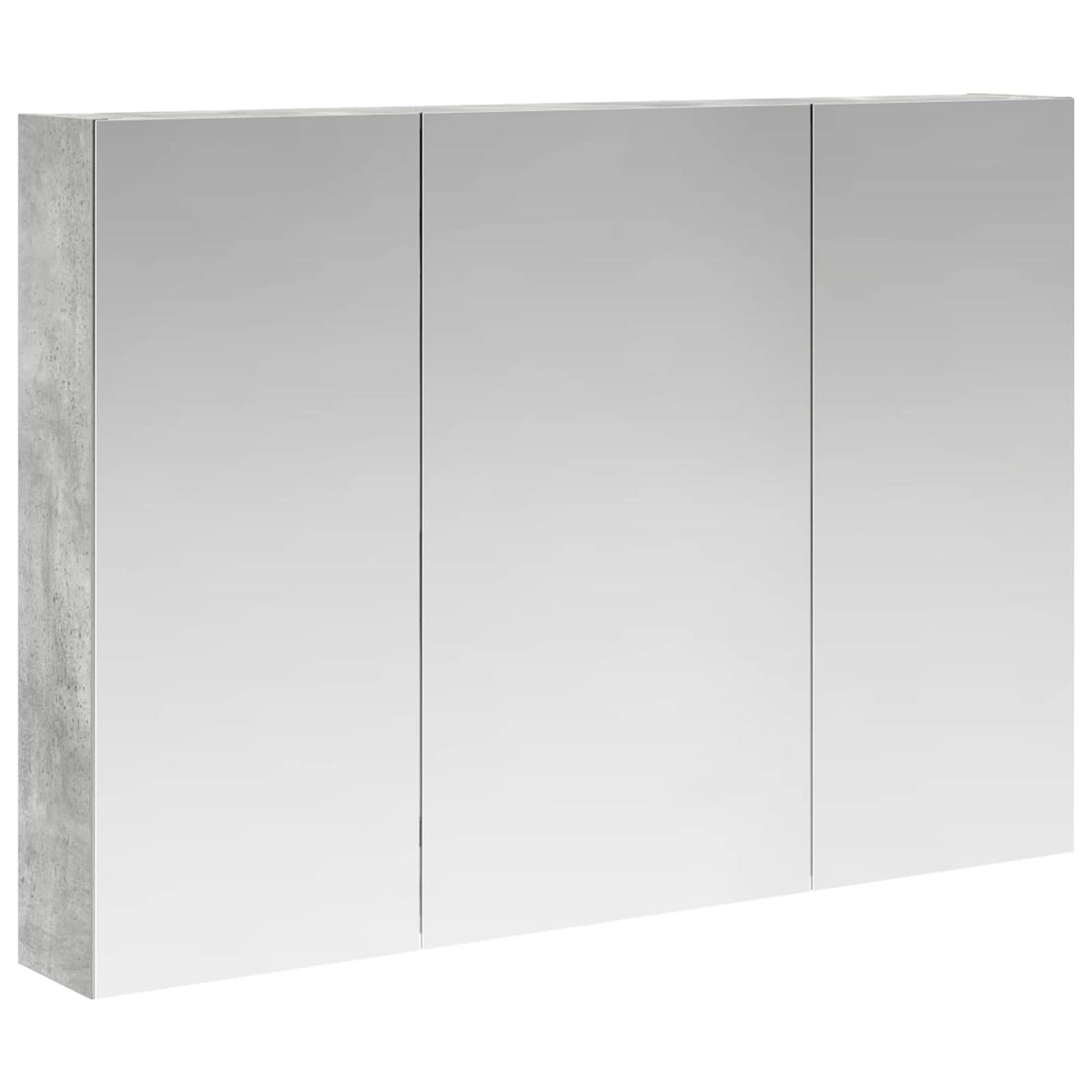 Badeværelsesspejlskab Beton Grå 100 x 14,5 x 70 cm