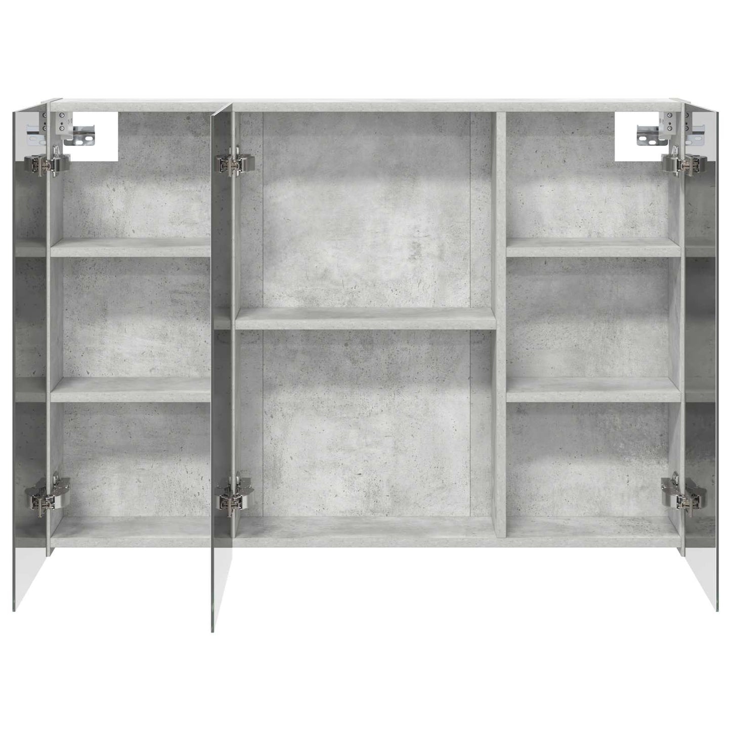 Badeværelsesspejlskab Beton Grå 100 x 14,5 x 70 cm