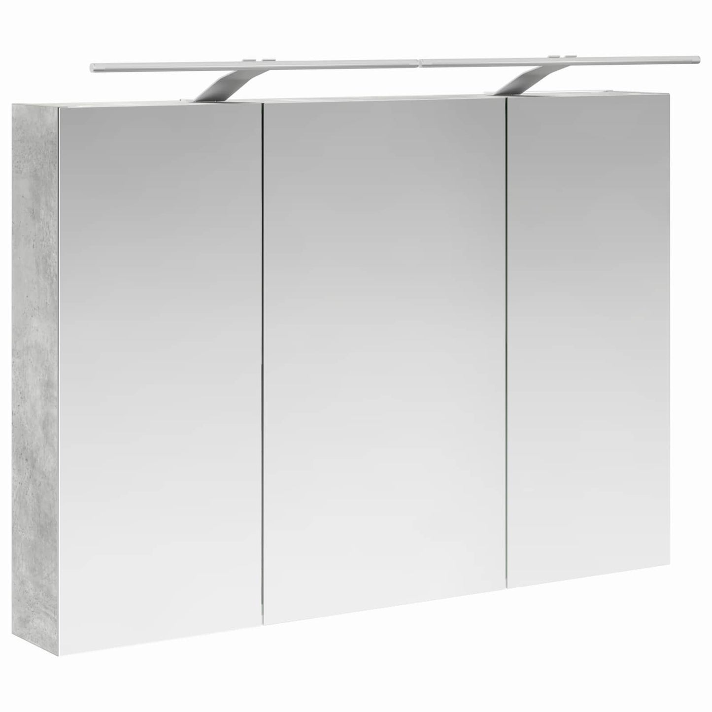 Badeværelsesspejlskab Beton Grå 100 x 14,5 x 70 cm