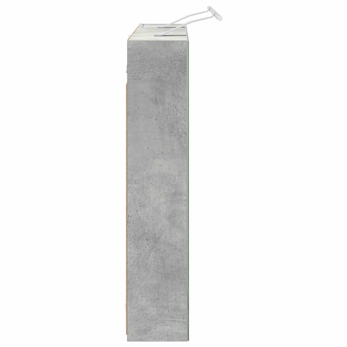 Badeværelsesspejlskab Beton Grå 100 x 14,5 x 70 cm