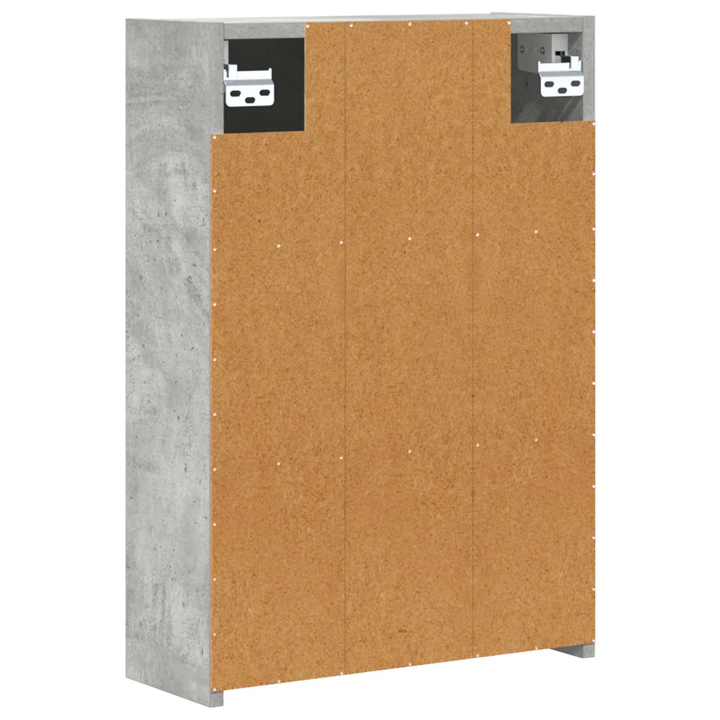 Badeværelsesspejlskab Beton Grå 43 x 16 x 62.5 cm