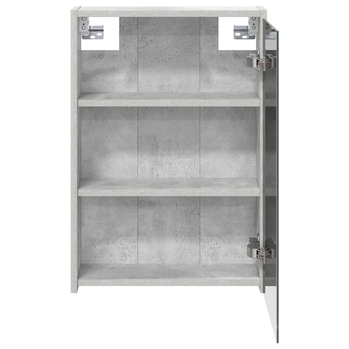 Badeværelsesspejlskab Beton Grå 43 x 16 x 62.5 cm