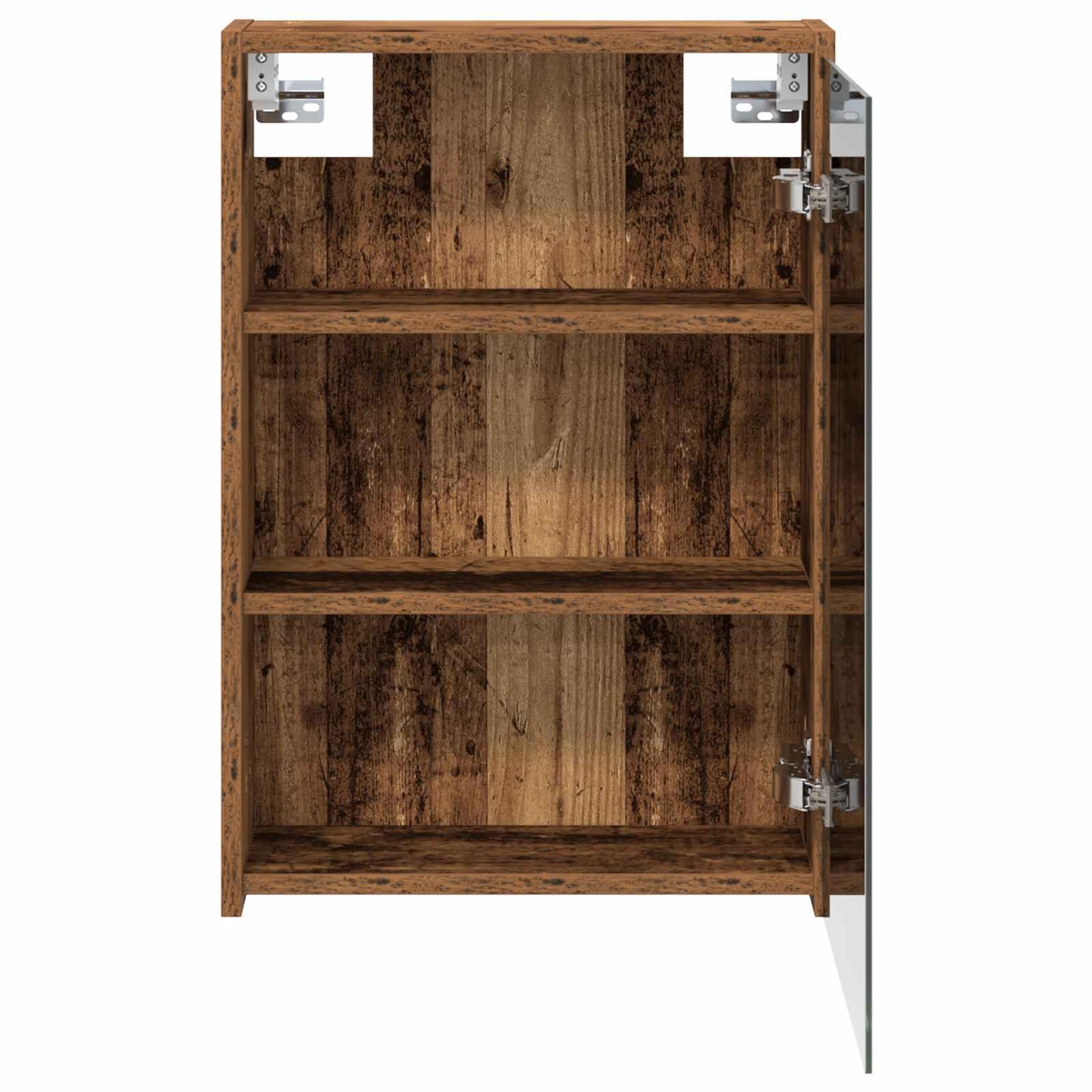 Badeværelsesspejlskab Gammelt træ 43 x 16 x 62.5 cm