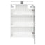 Badeværelsesspejlskab Hvid 43 x 16 x 62.5 cm Konstrueret træ