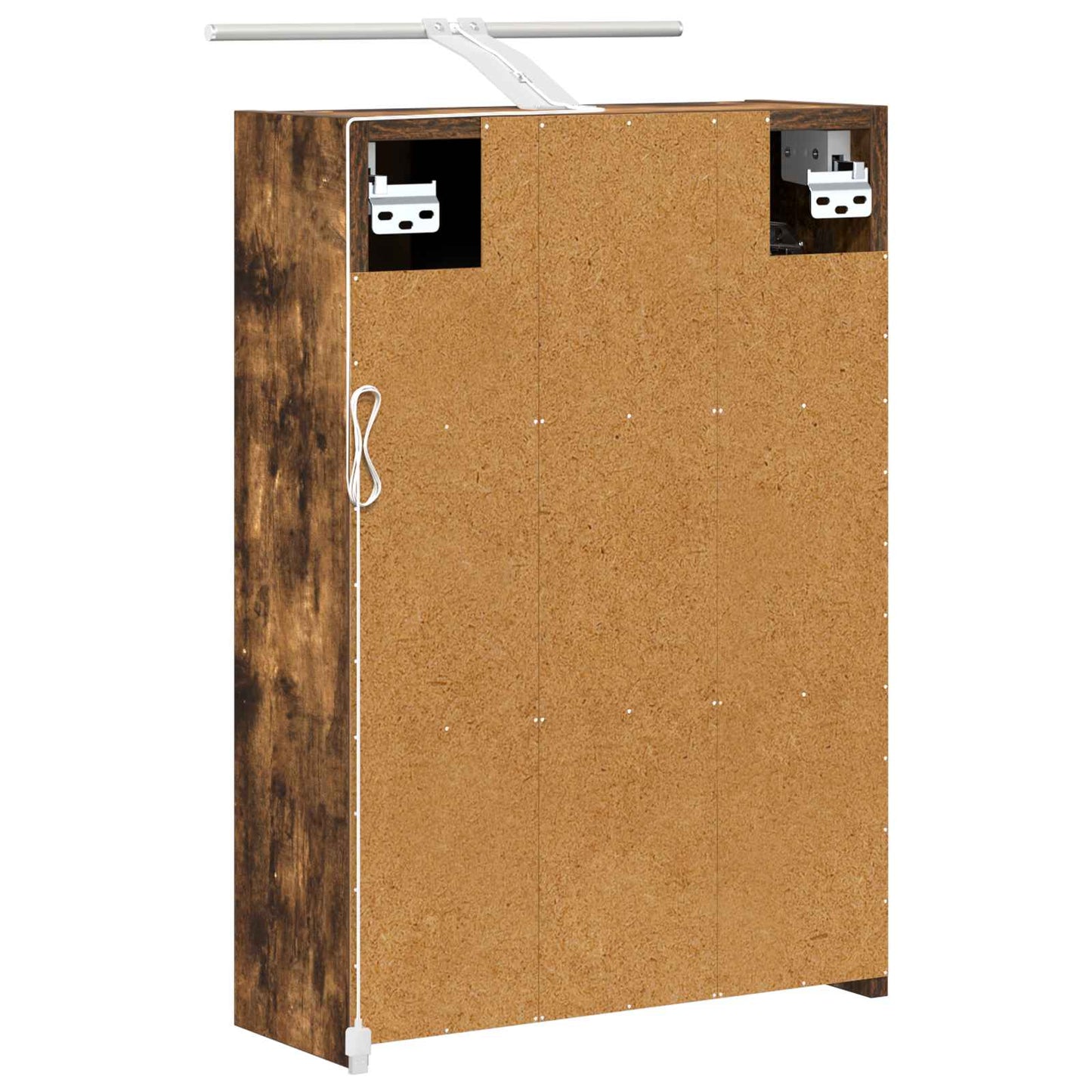Badeværelsesspejlskab Røget eg 43 x 16 x 62.5 cm