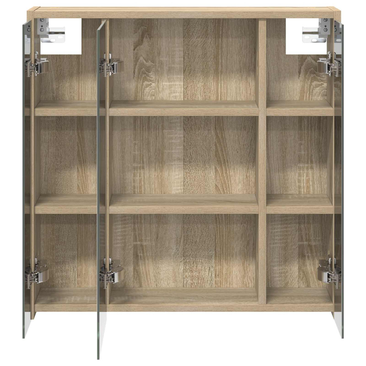 Badeværelsesspejlskab Sonoma eg 63,5 x 16 x 62,5 cm