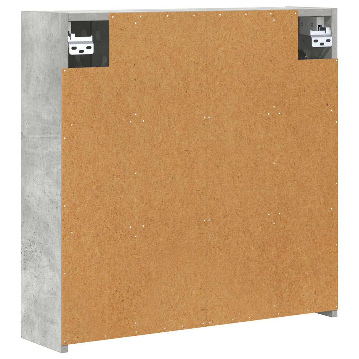 Badeværelsesspejlskab Beton Grå 63,5 x 16 x 62,5 cm
