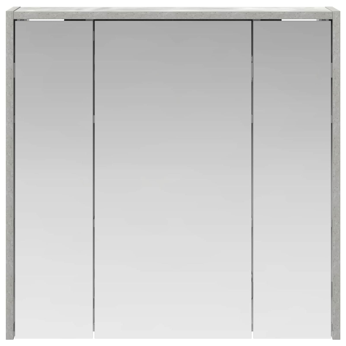 Badeværelsesspejlskab Beton Grå 63,5 x 16 x 62,5 cm