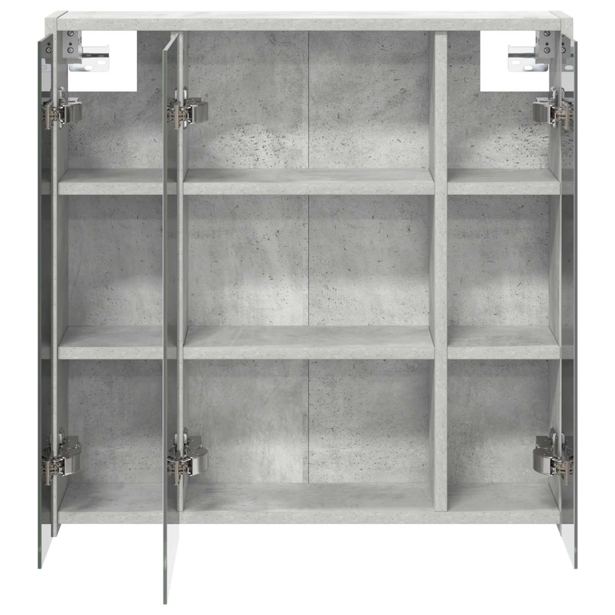 Badeværelsesspejlskab Beton Grå 63,5 x 16 x 62,5 cm