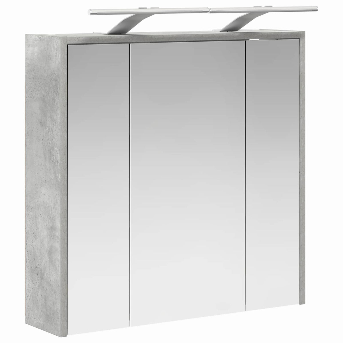 Badeværelsesspejlskab Beton Grå 63,5 x 16 x 62,5 cm