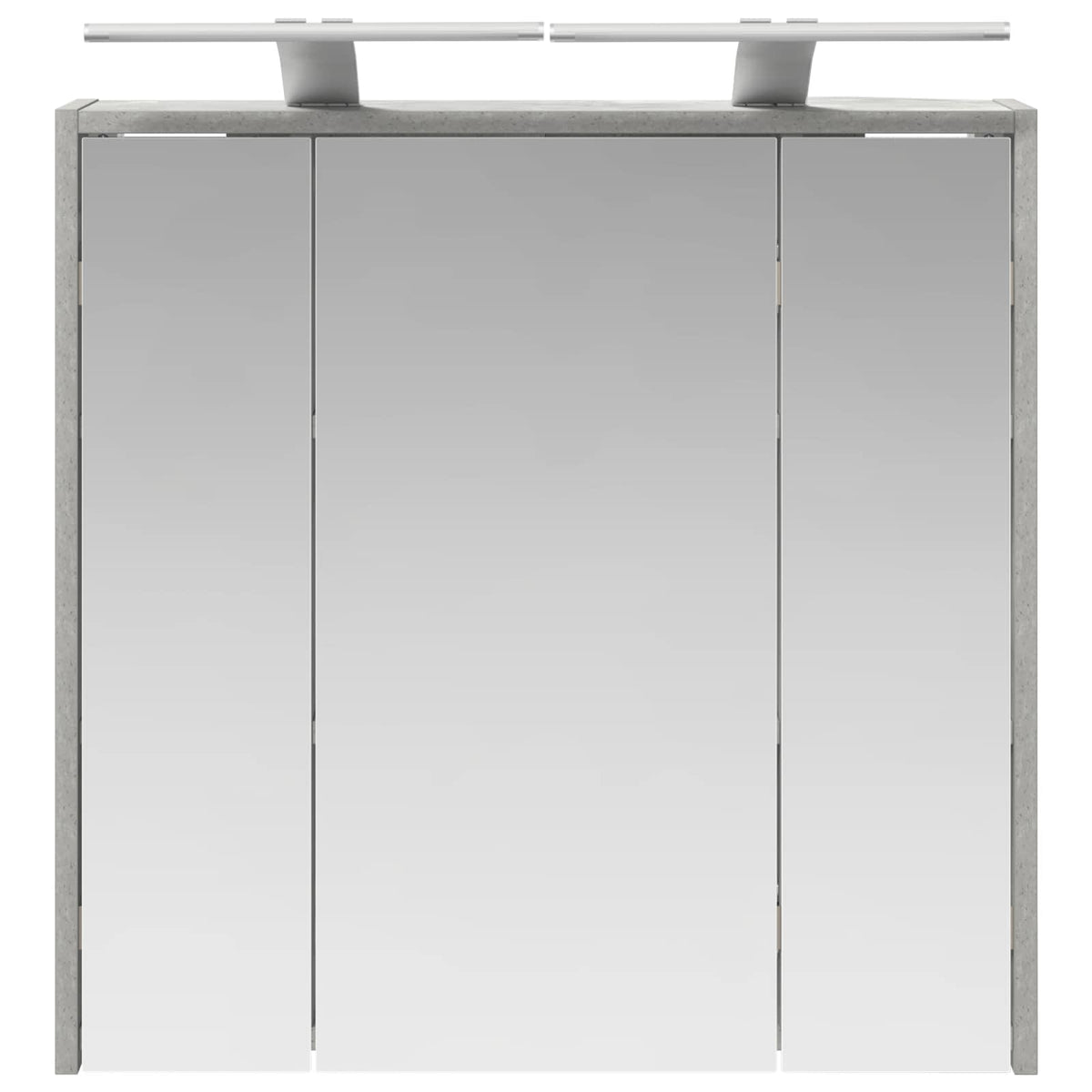 Badeværelsesspejlskab Beton Grå 63,5 x 16 x 62,5 cm
