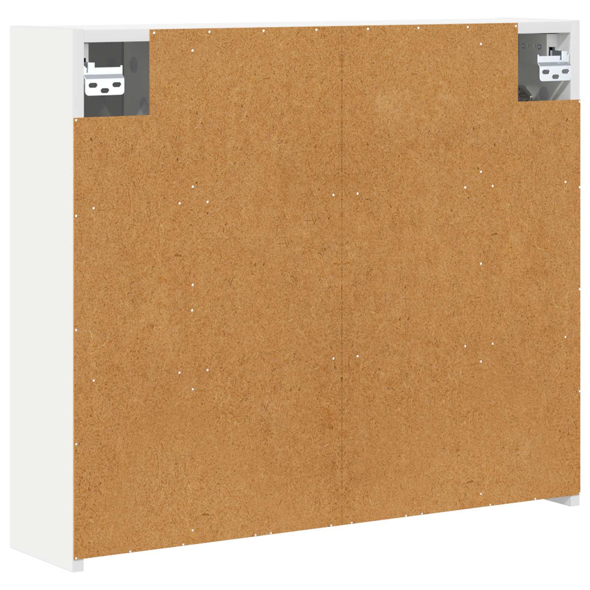 Badeværelsesspejlskab Hvid 73,5 x 16 x 62,5 cm Konstrueret træ