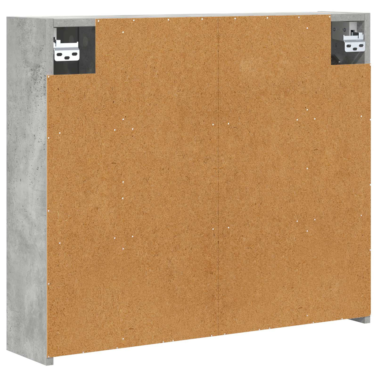 Badeværelsesspejlskab Beton Grå 73,5 x 16 x 62,5 cm