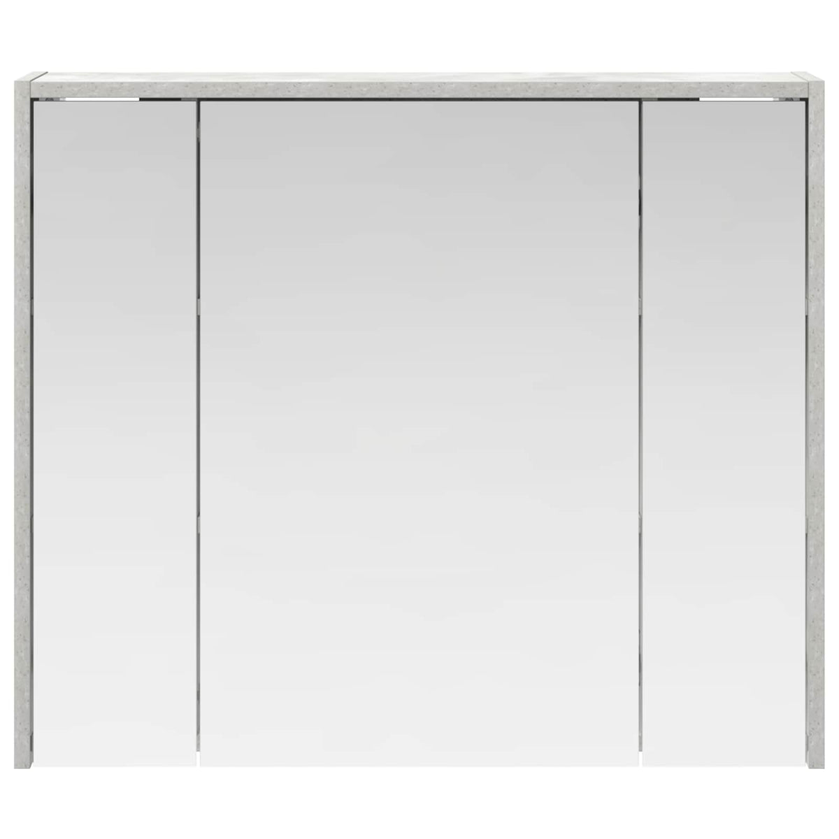 Badeværelsesspejlskab Beton Grå 73,5 x 16 x 62,5 cm
