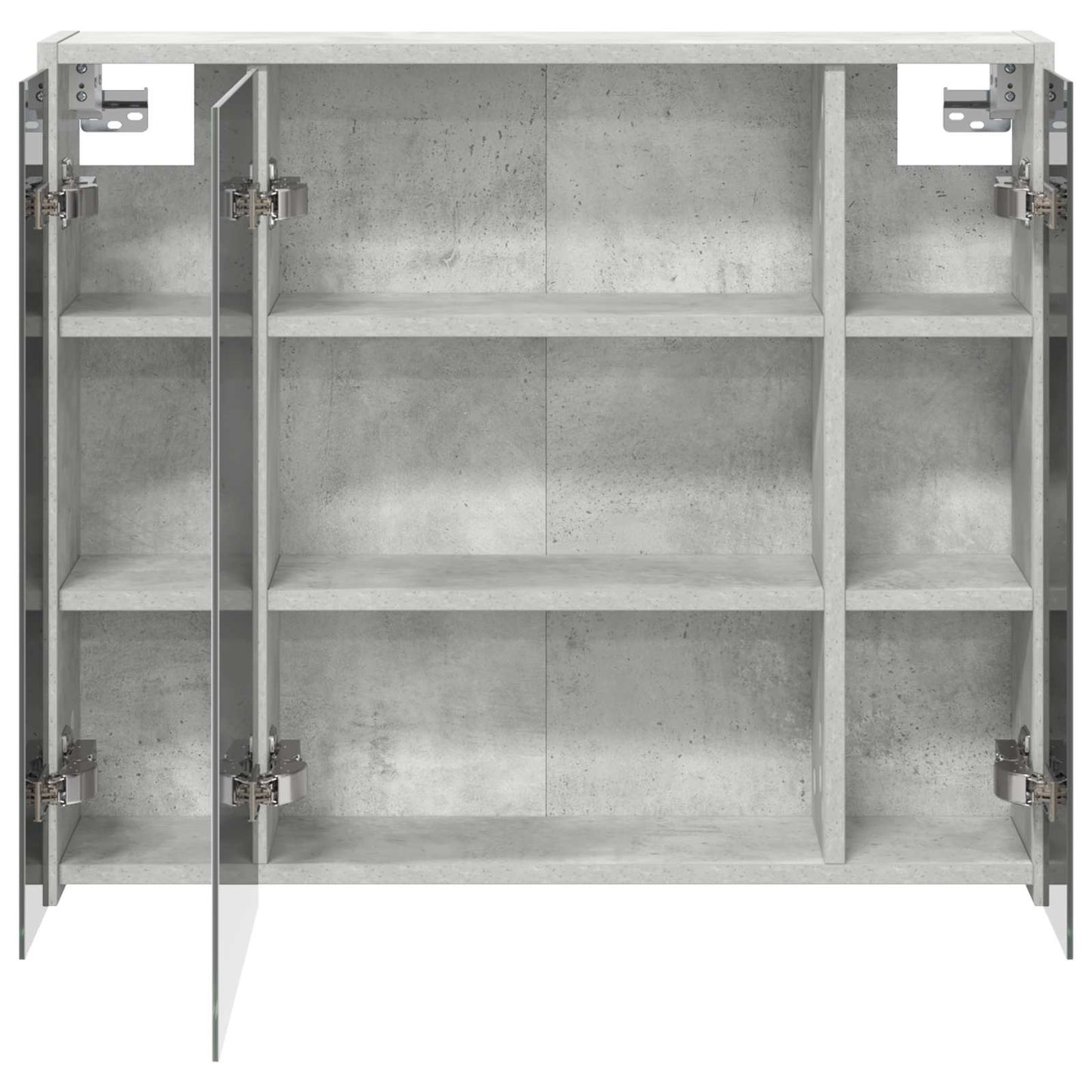 Badeværelsesspejlskab Beton Grå 73,5 x 16 x 62,5 cm