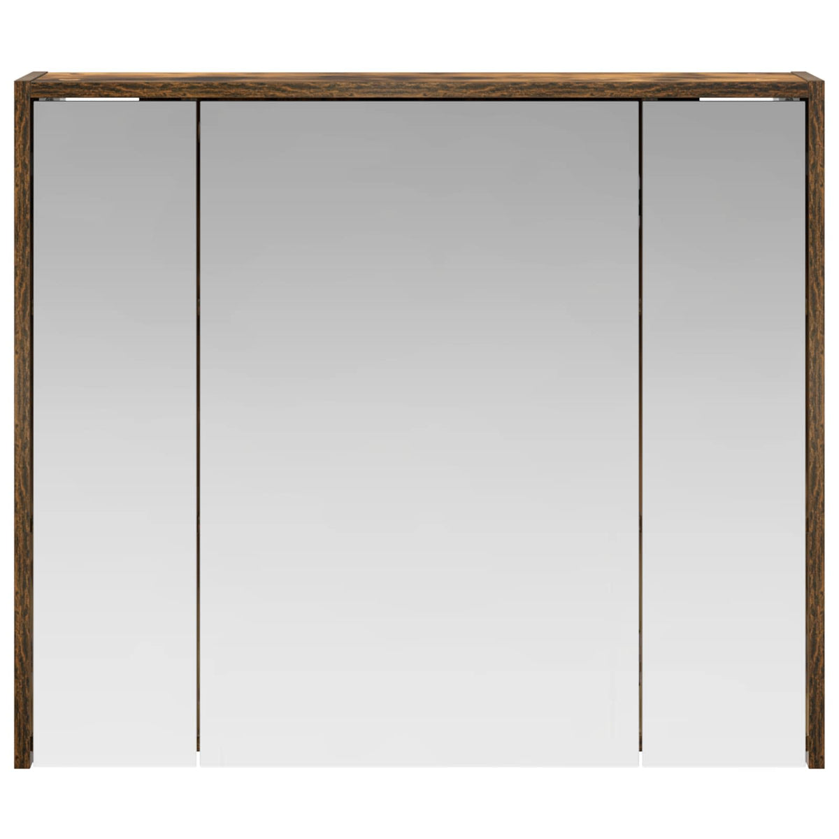 Badeværelsesspejlskab Røget eg 73,5 x 16 x 62,5 cm