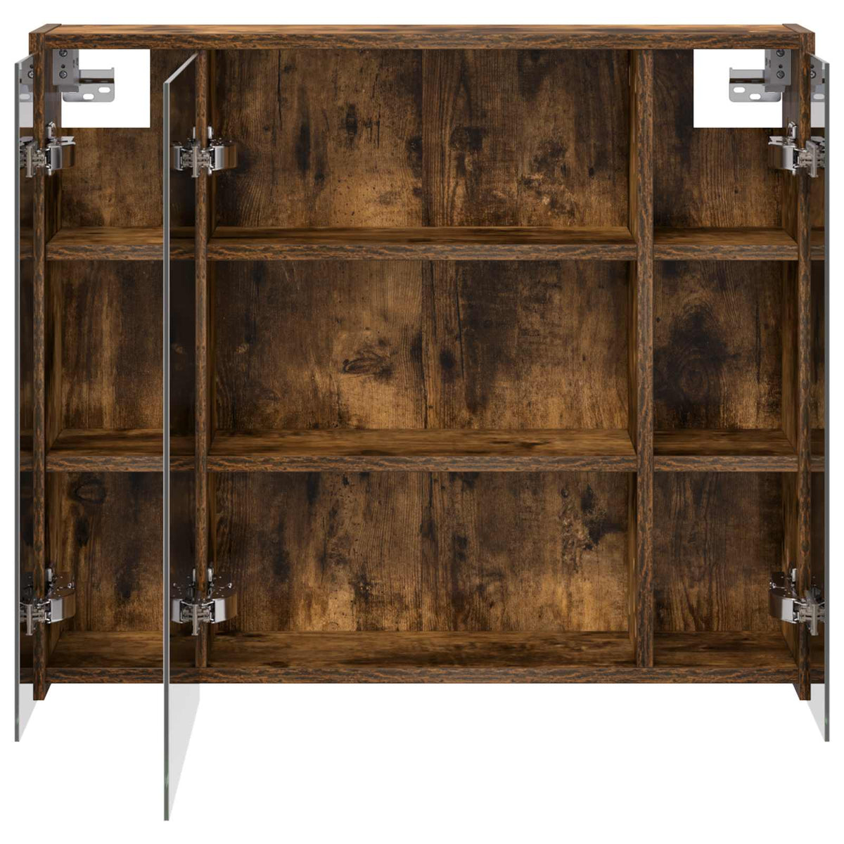 Badeværelsesspejlskab Røget eg 73,5 x 16 x 62,5 cm