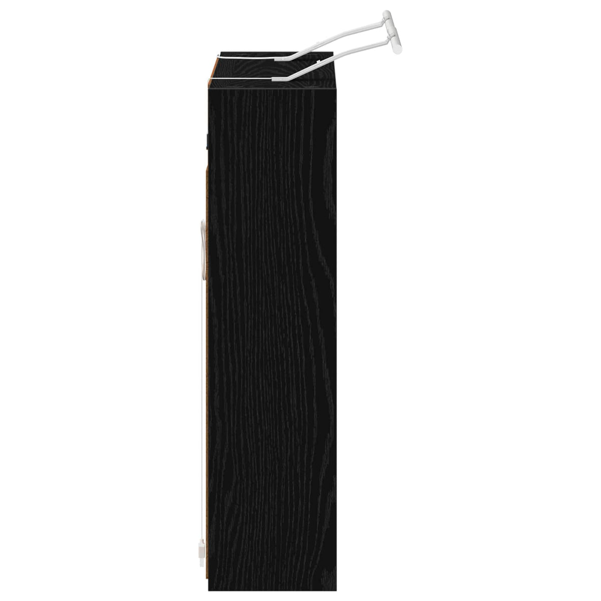 Badeværelsesspejlskab Sort eg 73,5 x 16 x 62,5 cm