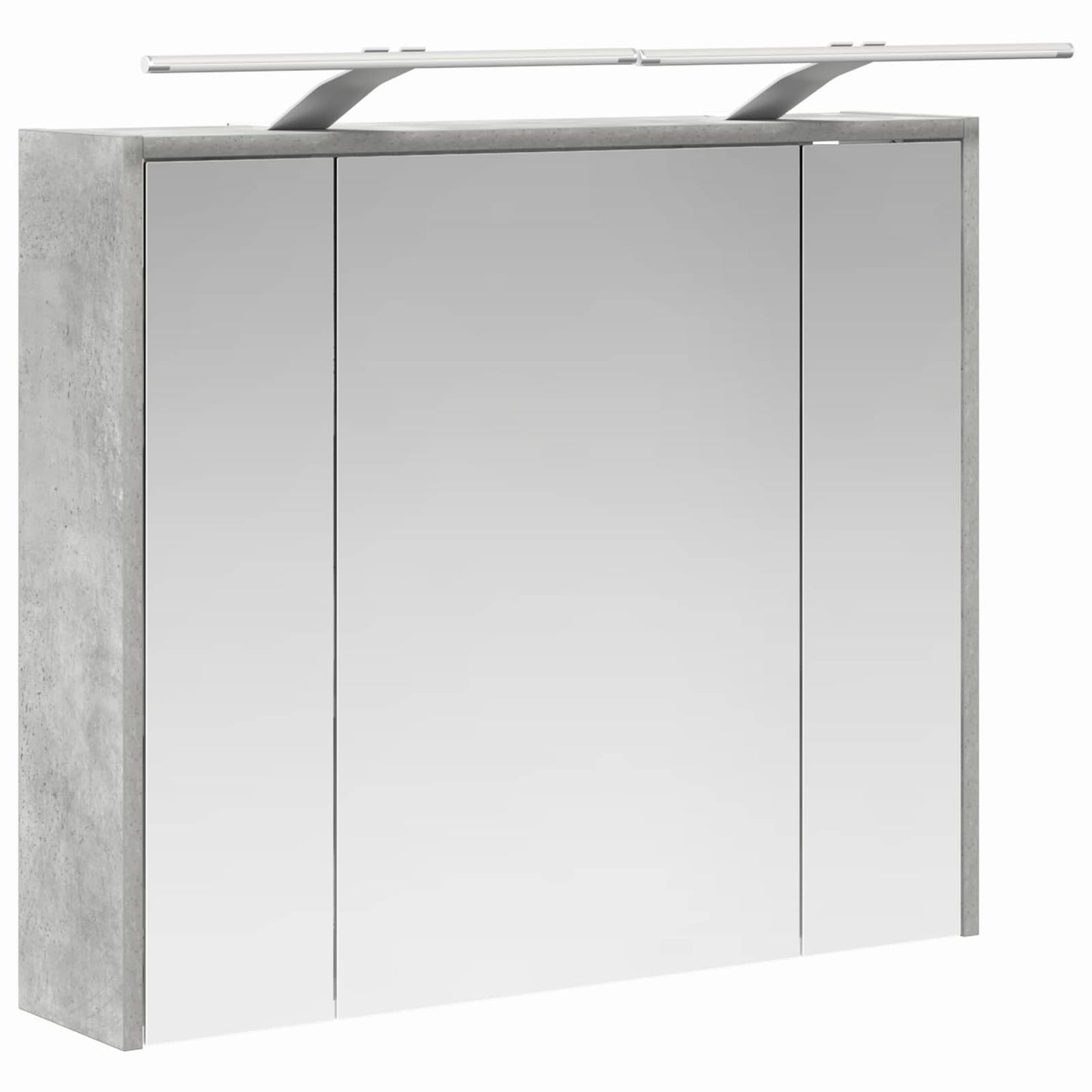 Badeværelsesspejlskab Beton Grå 73,5 x 16 x 62,5 cm