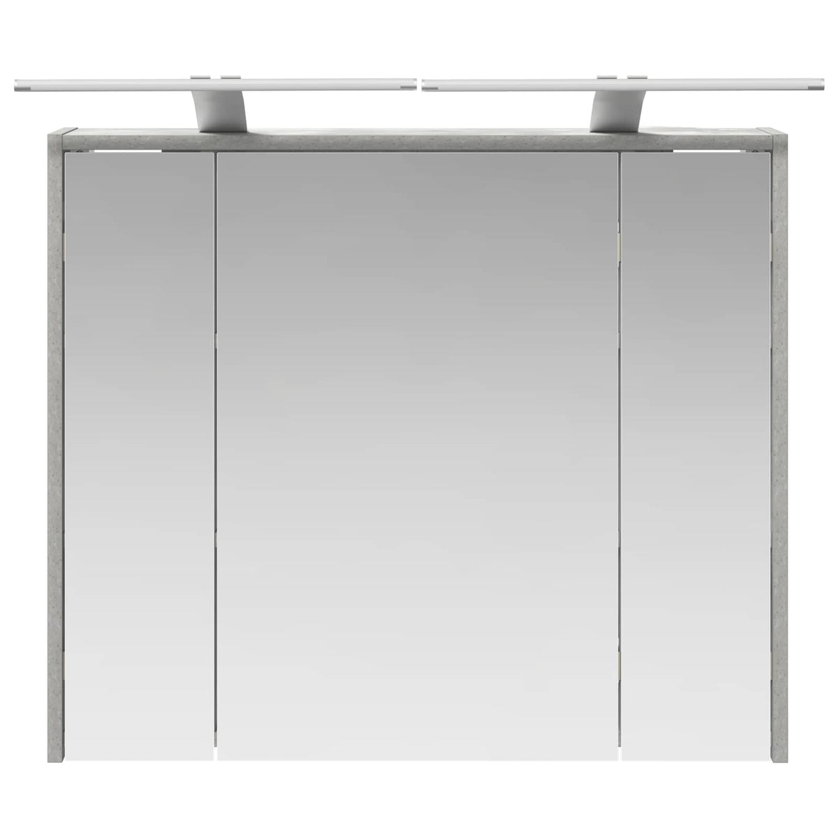 Badeværelsesspejlskab Beton Grå 73,5 x 16 x 62,5 cm