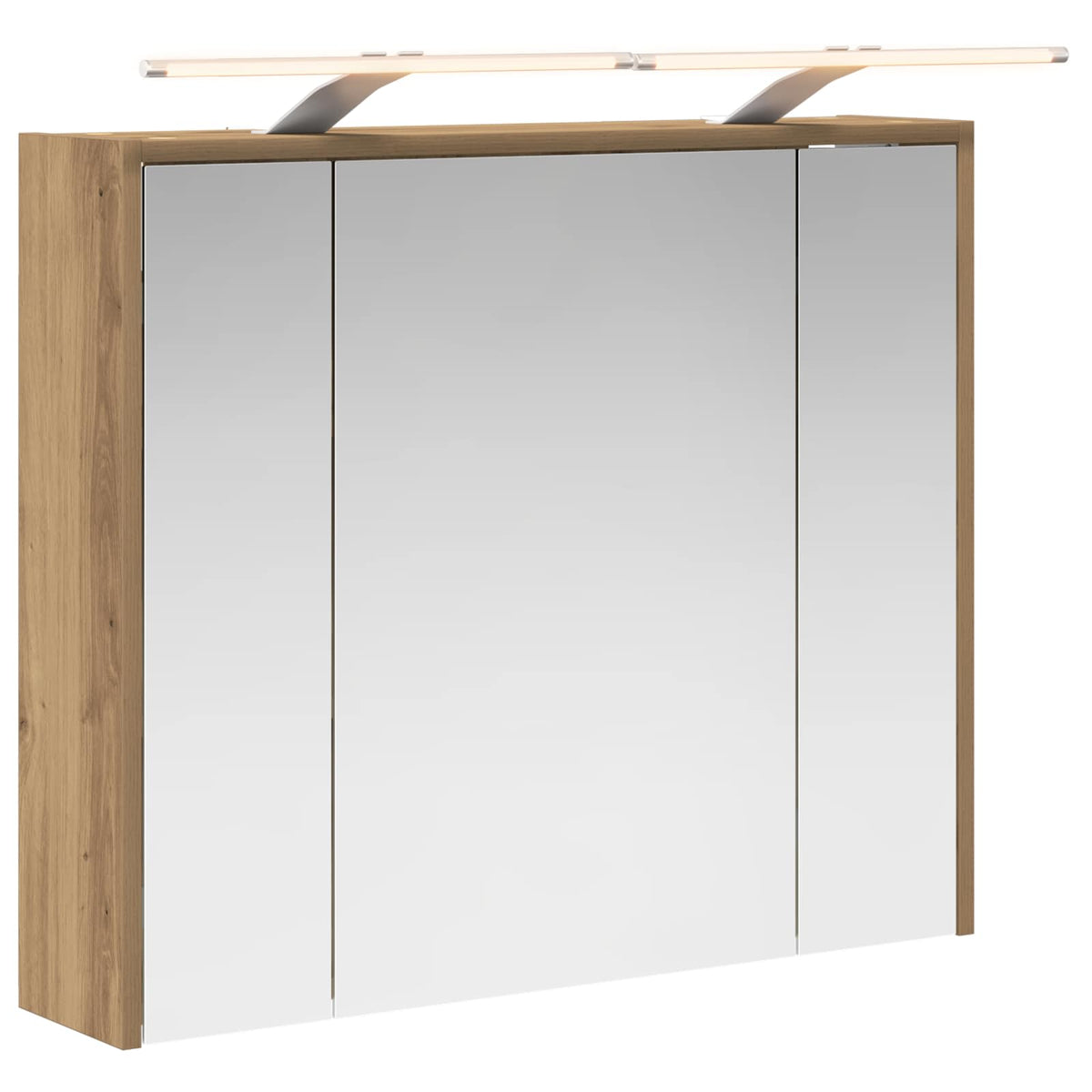 Badeværelsesspejlskab Artisan eg 73,5 x 16 x 62,5 cm
