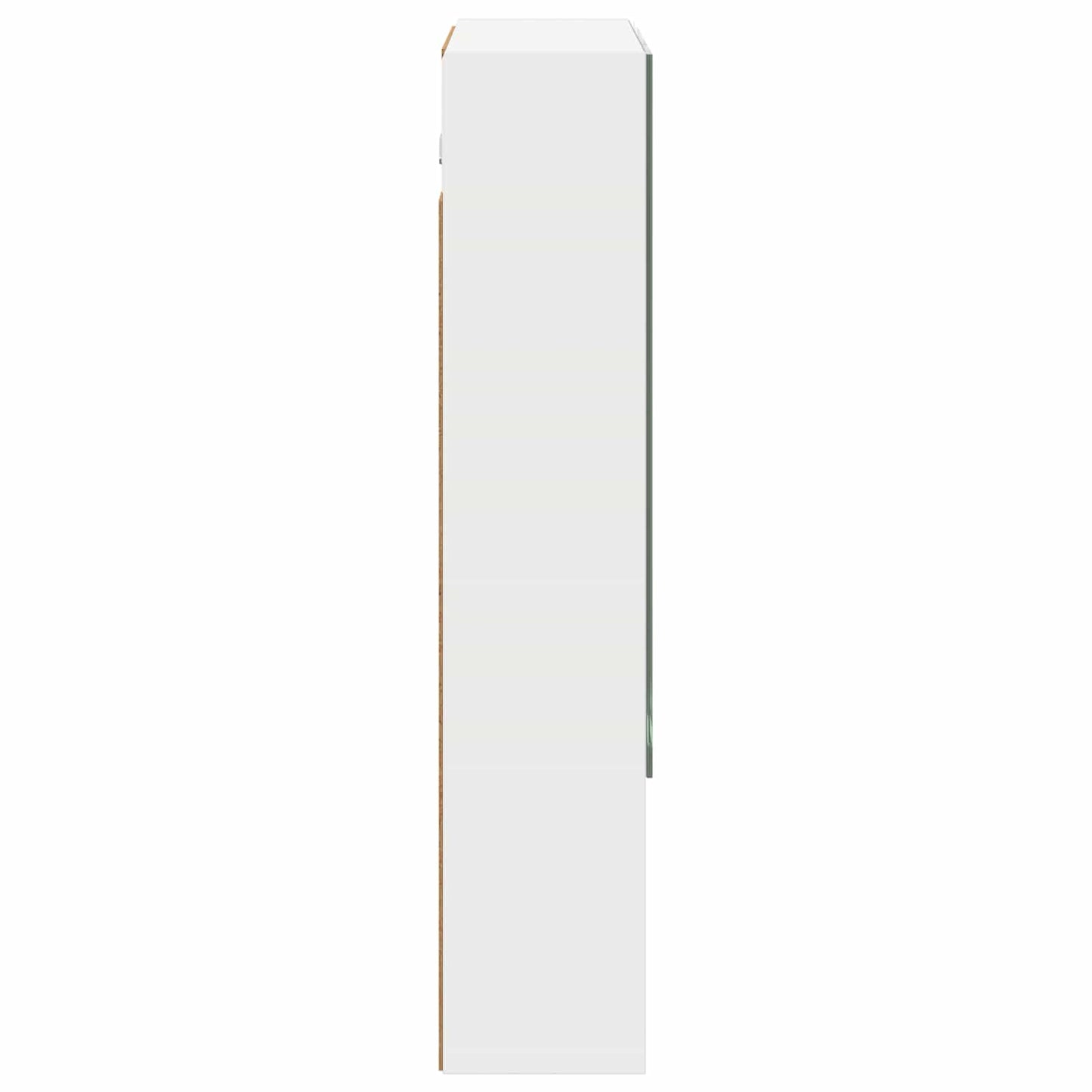 Badeværelsesspejlskab Hvid 60 x 14.5 x 70 cm Konstrueret træ