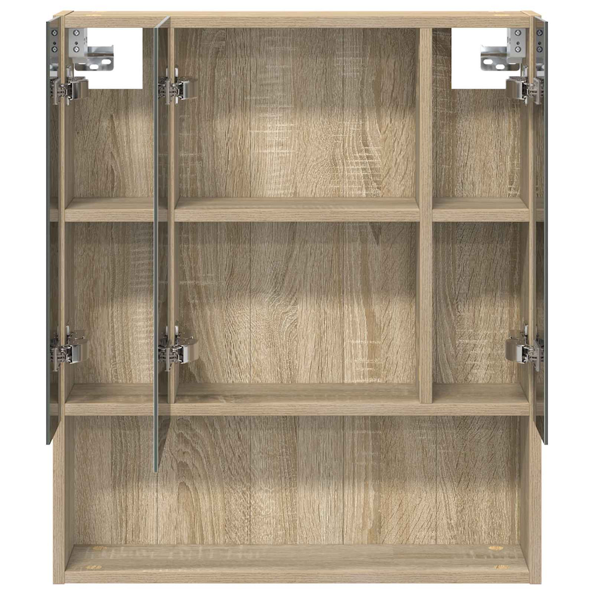 Badeværelsesspejlskab Sonoma eg 60 x 14.5 x 70 cm