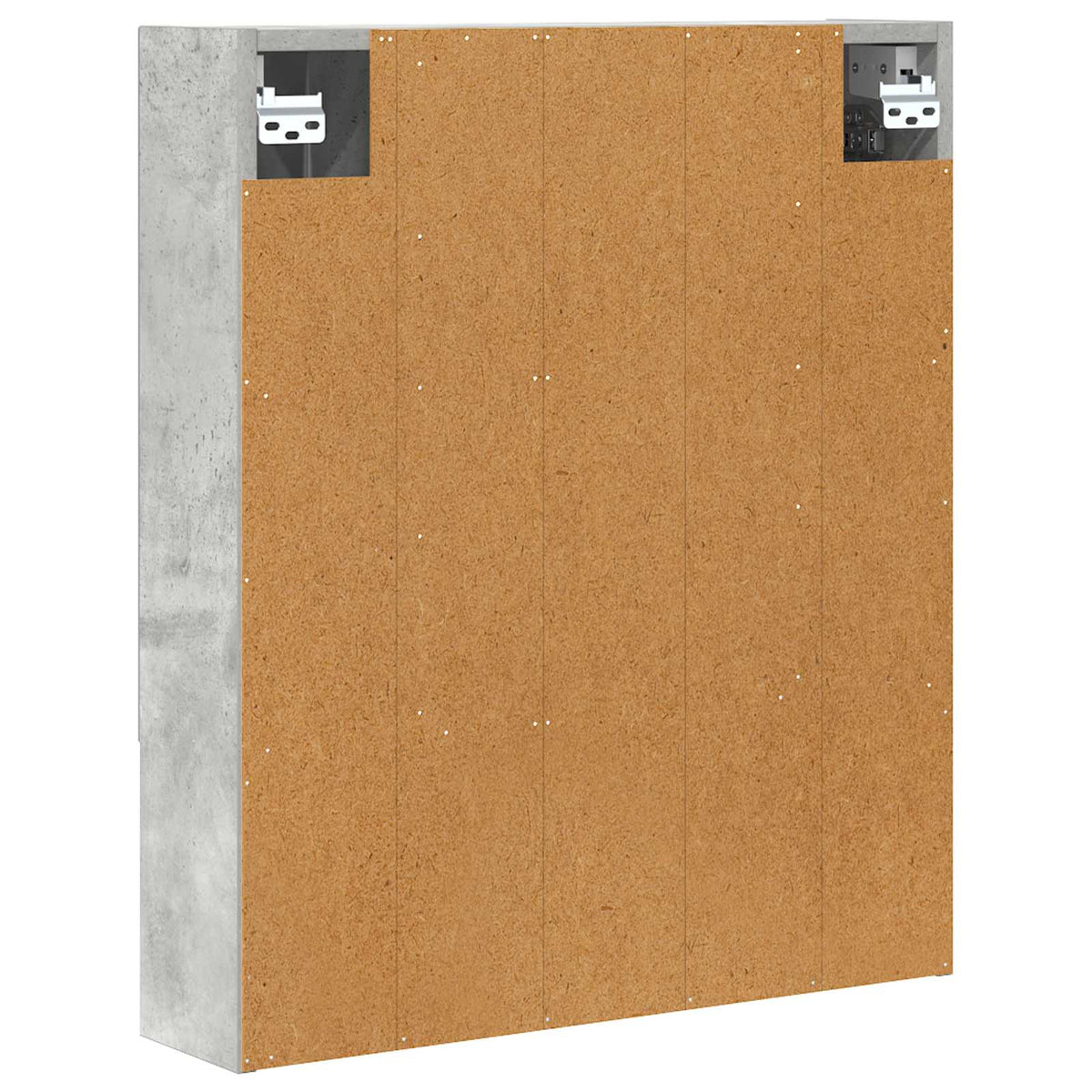 Badeværelsesspejlskab Beton Grå 60 x 14.5 x 70 cm