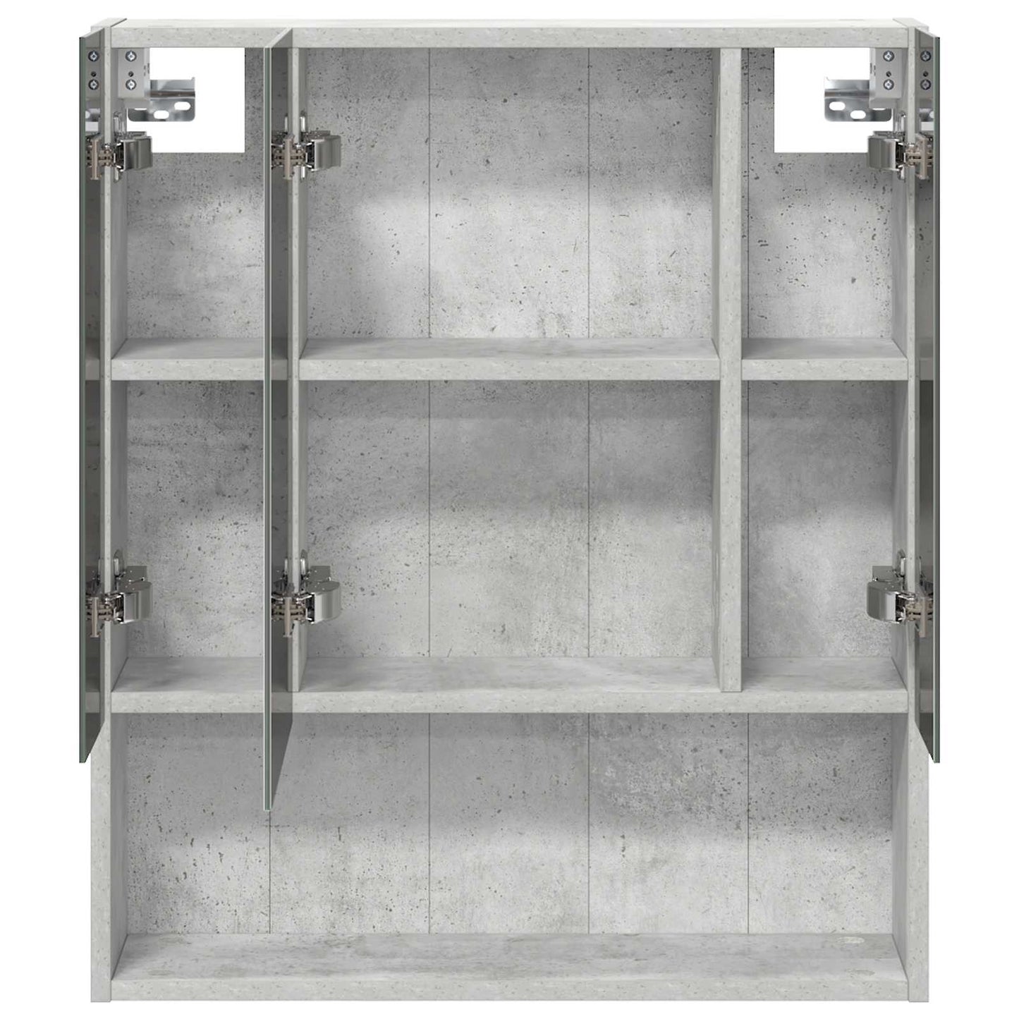 Badeværelsesspejlskab Beton Grå 60 x 14.5 x 70 cm