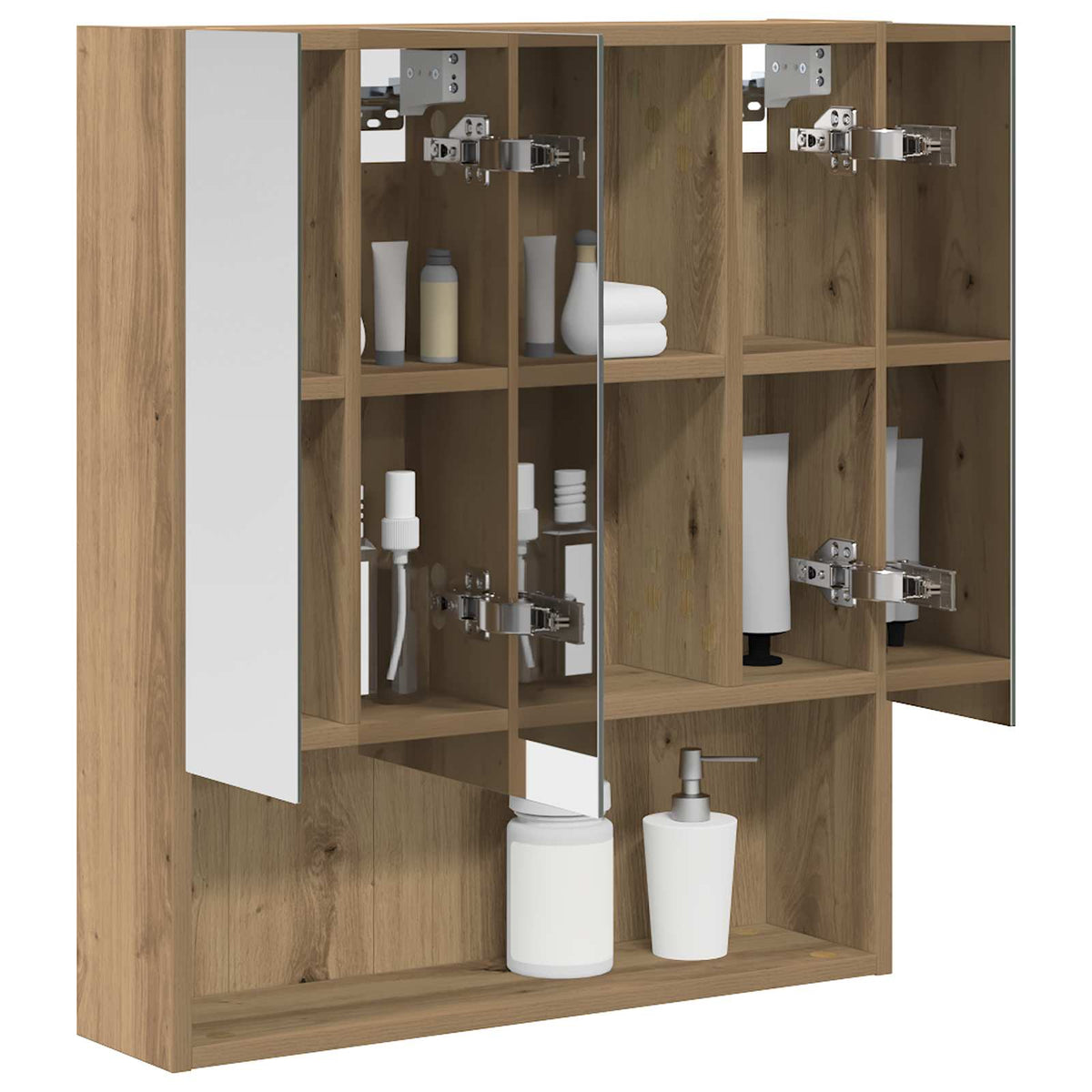 Badeværelsesspejlskab Artisan eg 60 x 14.5 x 70 cm