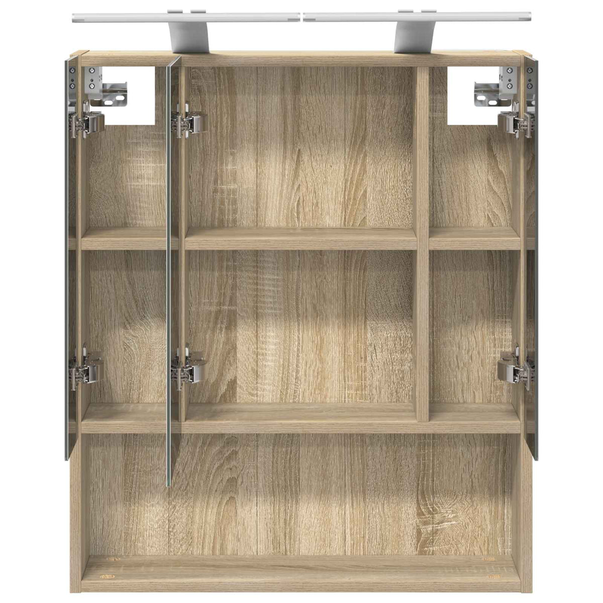 Badeværelsesspejlskab Sonoma eg 60 x 14.5 x 70 cm