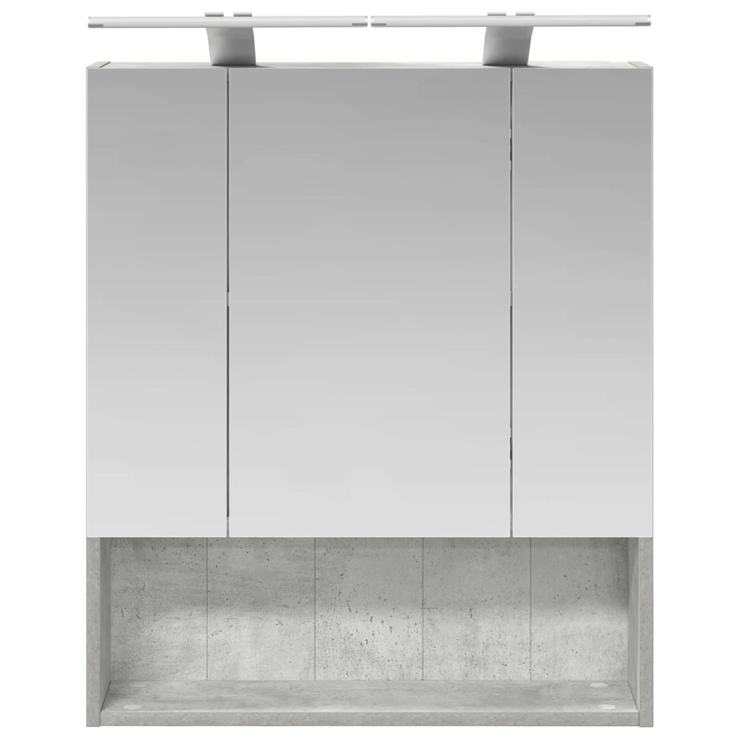 Badeværelsesspejlskab Beton Grå 60 x 14.5 x 70 cm