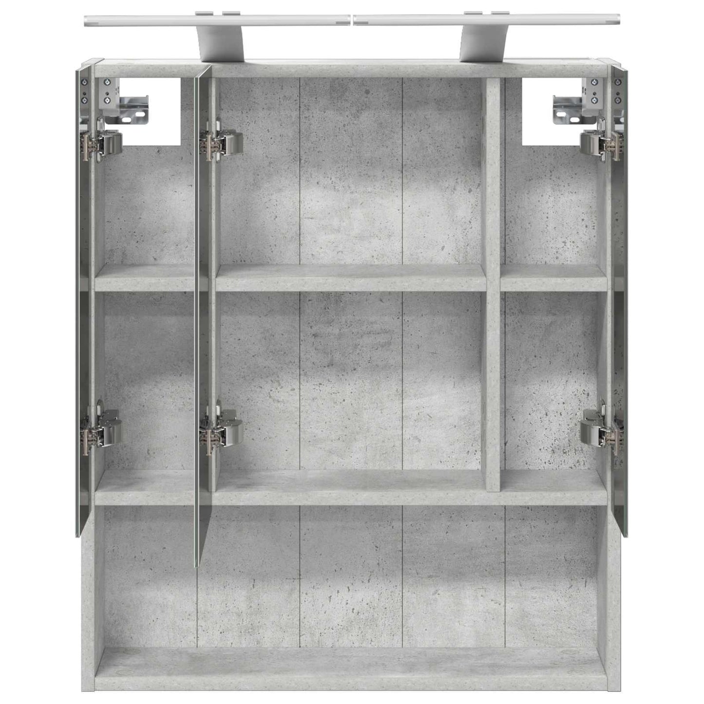 Badeværelsesspejlskab Beton Grå 60 x 14.5 x 70 cm