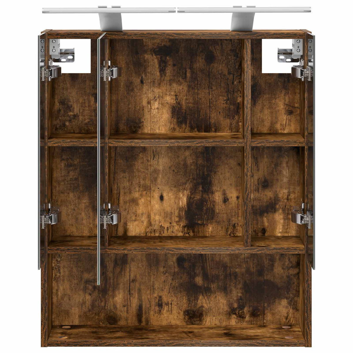 Badeværelsesspejlskab Røget eg 60 x 14.5 x 70 cm