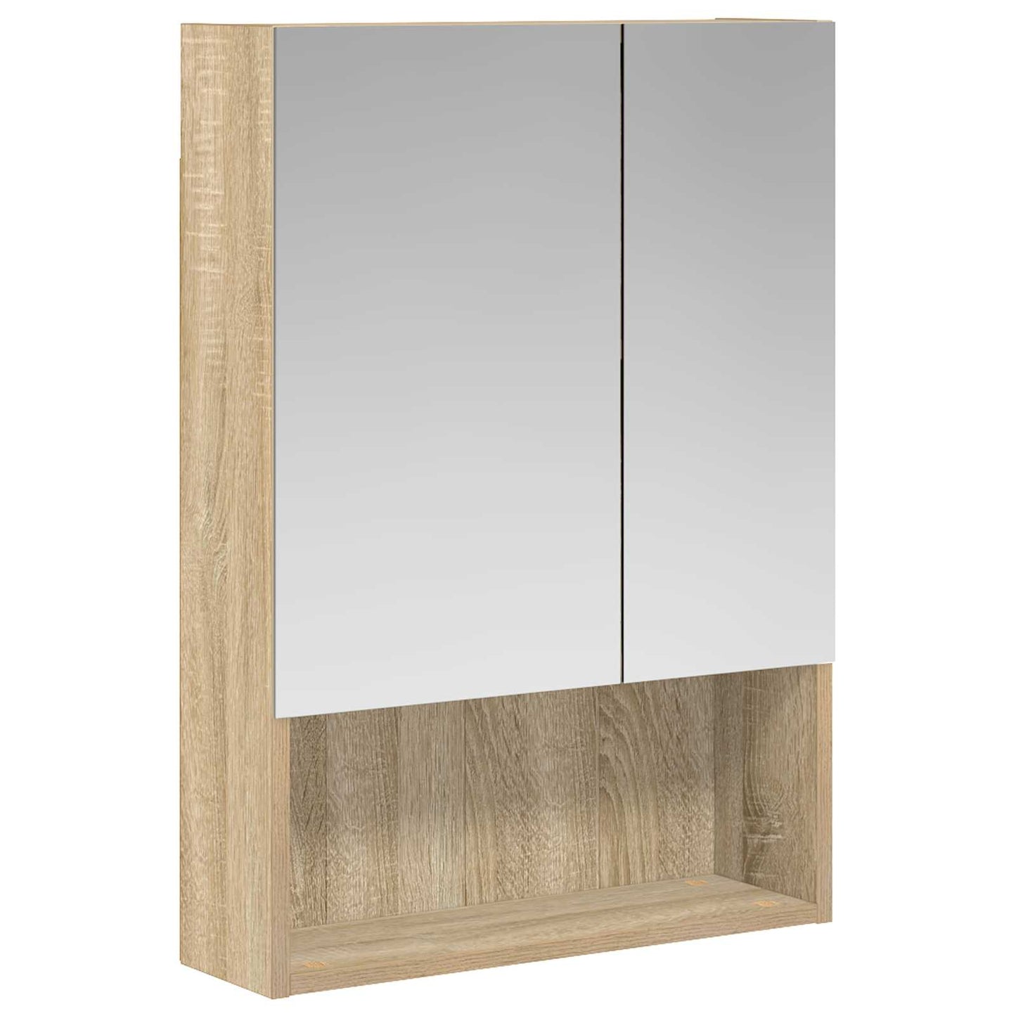 Badeværelsesspejlskab Sonoma eg 50 x 14,5 x 70 cm
