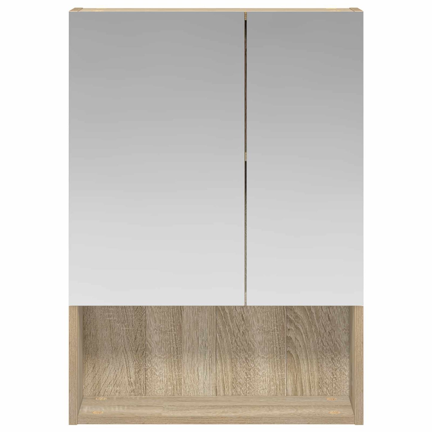 Badeværelsesspejlskab Sonoma eg 50 x 14,5 x 70 cm