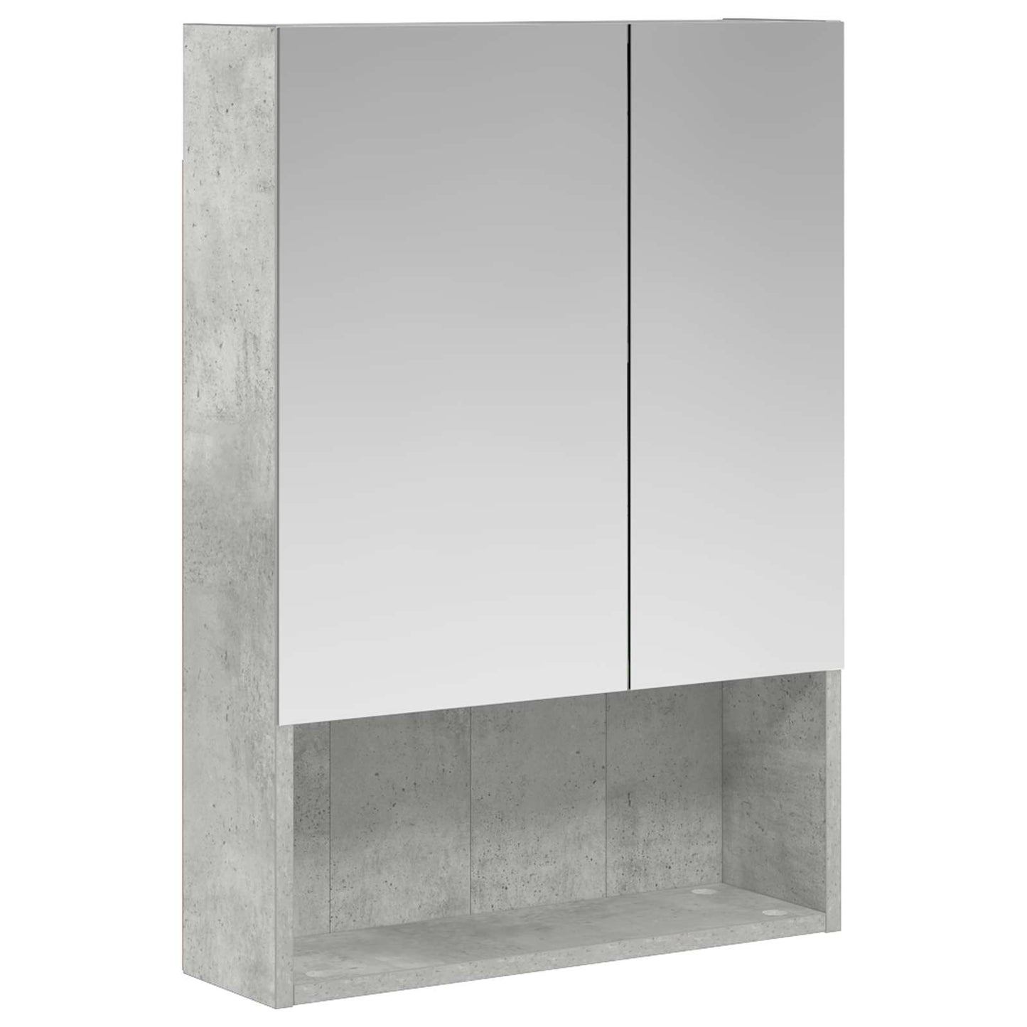 Badeværelsesspejlskab Beton Grå 50 x 14,5 x 70 cm