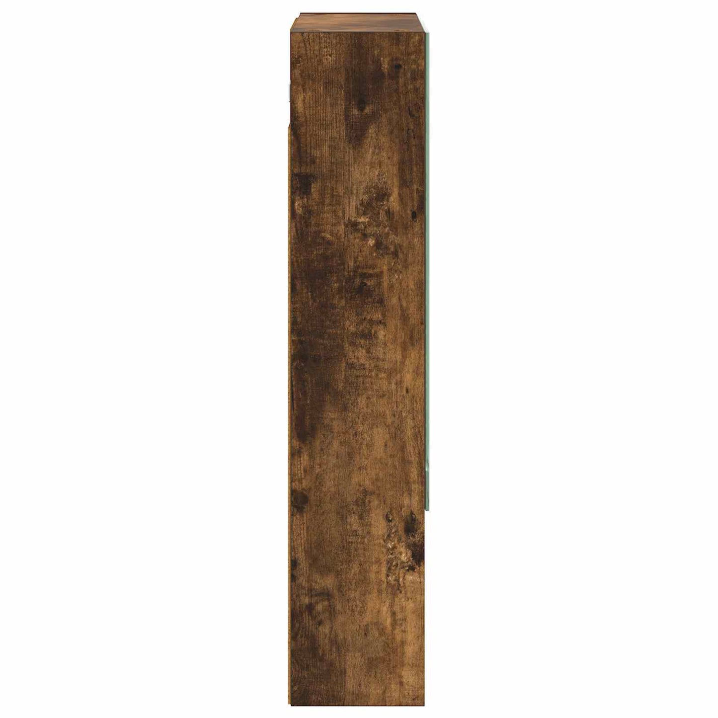 Badeværelsesspejlskab Røget eg 50 x 14,5 x 70 cm