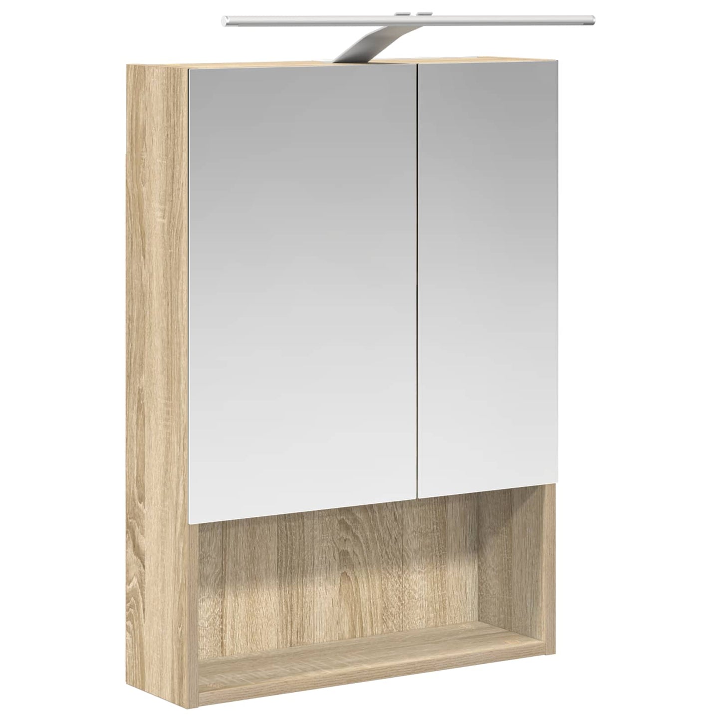 Badeværelsesspejlskab Sonoma eg 50 x 14,5 x 70 cm