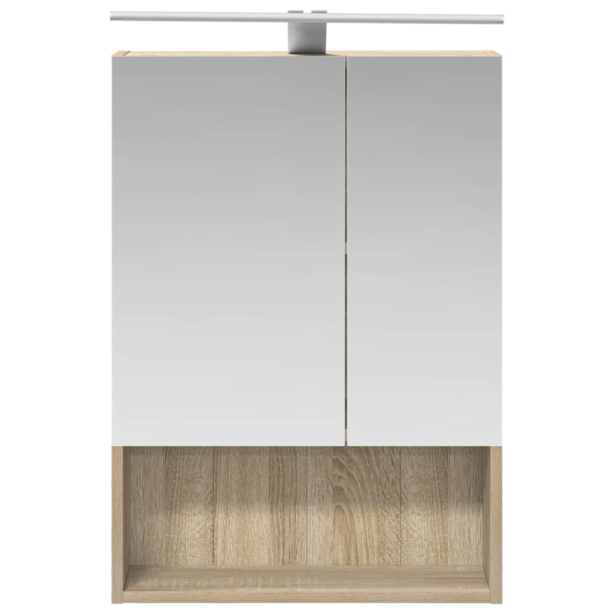 Badeværelsesspejlskab Sonoma eg 50 x 14,5 x 70 cm