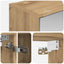 Badeværelsesspejlskab Artisan eg 50 x 14,5 x 70 cm