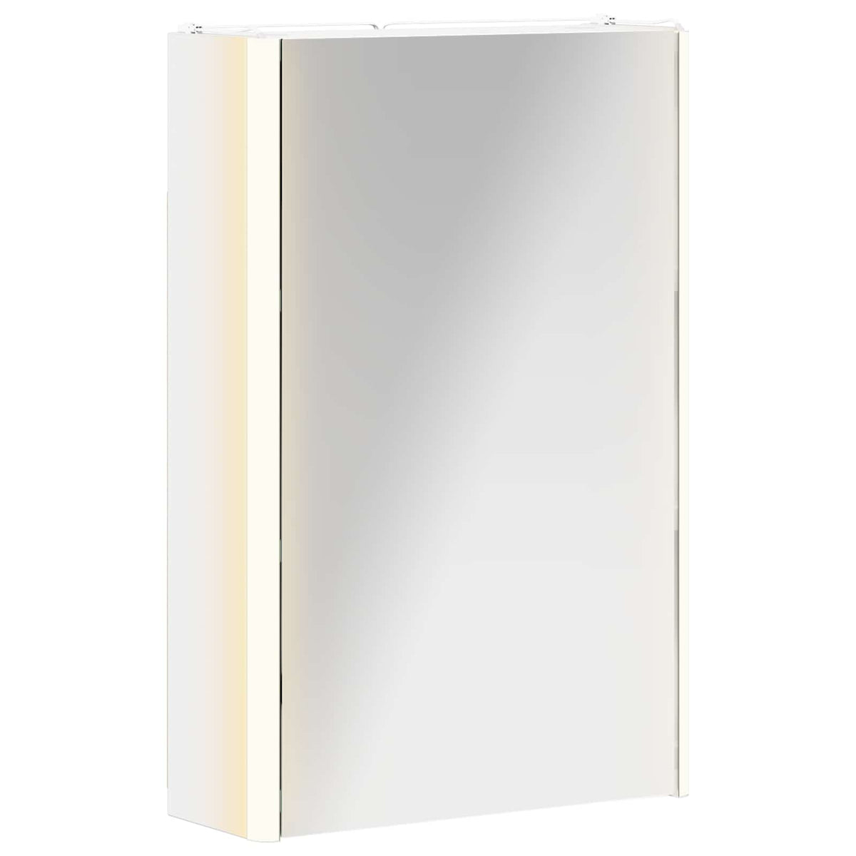 Badeværelsesspejlskab Hvid 33 x 11,5 x 50 cm Konstrueret træ